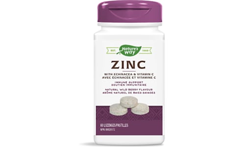 Zinc Echinacea & Vitamin C- Code#: VT0977