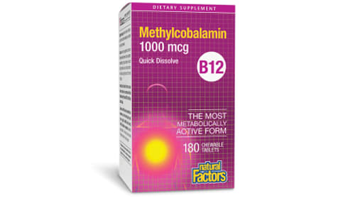 B12 Methylcobalamin 1000mcg- Code#: VT1080