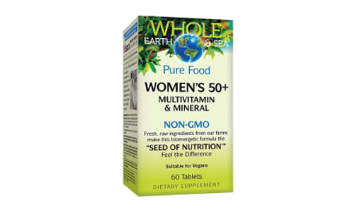 Women's 50+ Multivitamin & Mineral- Code#: VT1119