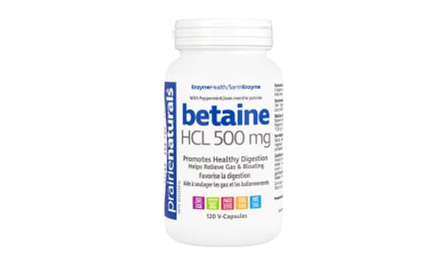 Betaine HCL 500mg- Code#: VT1203