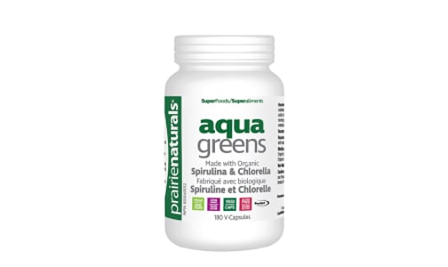 Organic Aqua Greens - Spirulina & Chlorella- Code#: VT1239