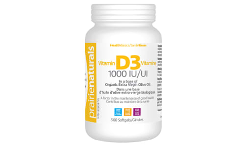 Vitamin D3 1000IU Cholecalciferol- Code#: VT1244