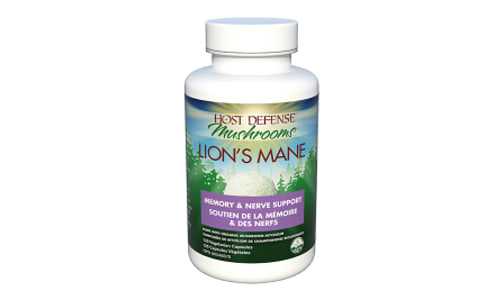Organic Lion's Mane (Hericium Erinaceus) Capsules- Code#: VT1543