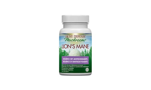 Organic Lion's Mane (Hericium Erinaceus) Capsules- Code#: VT1543