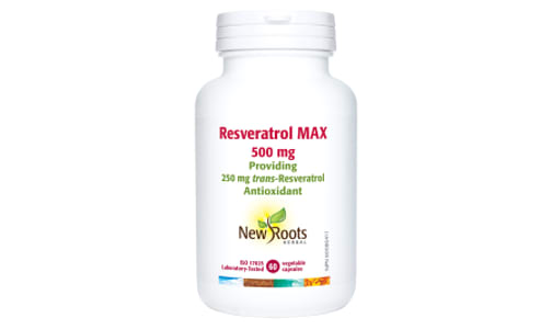Resveratrol Max 500 mg- Code#: VT1756