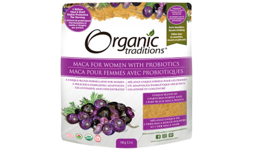 Organic Maca Women's Powder with Probiotics- Code#: VT1842