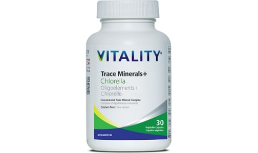 Trace Minerals and Chlorella- Code#: VT1857