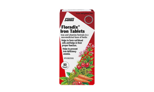 Floradix Iron Tablets- Code#: VT1912