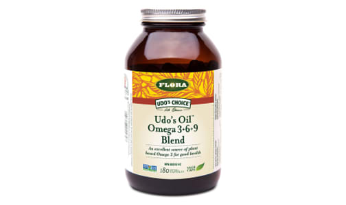 Organic Udo’s Oil 3-6-9 Blend  1000MG- Code#: VT2000