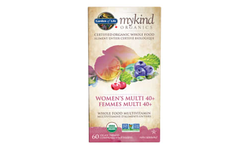 Organic mykind Organics Women's Multi 40+- Code#: VT2211