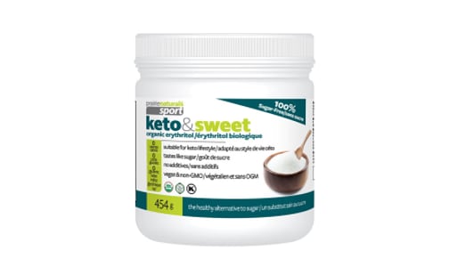 Organic Keto & Sweet Erythritol Powder- Code#: VT2293