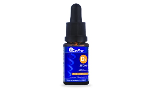 Liquid Vitamin D3 2500IU Drops- Code#: VT2330