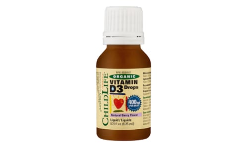 Organic Vitamin D3 Drops- Code#: VT2377