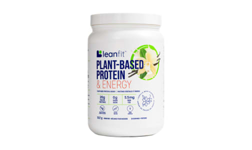 Plant Protein & Energy - Vanilla- Code#: VT2403
