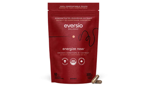Organic Energize Now Cordyceps 8:1 Extract Pouch- Code#: VT2500