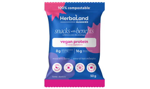 Vegan Protein Gummies - Mixed Berry- Code#: VT2508