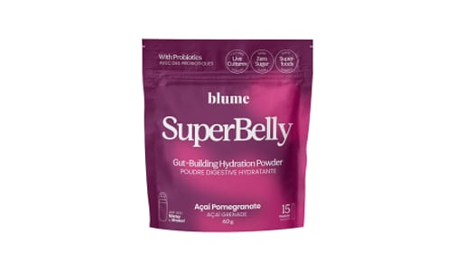 SuperBelly Hydration Powder - Acai Pomegranate- Code#: VT2555