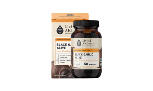 Organic Black Garlic Alive- Code#: VT2593