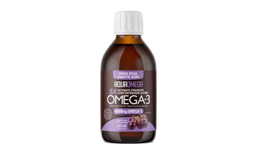 Omega 3 - 5X Ultimate Strength High DHA - Grape- Code#: VT2610