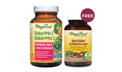 Baby & Me 2 (60 tabs) with Free Blood Builder (30 tabs)- Code#: VT2614