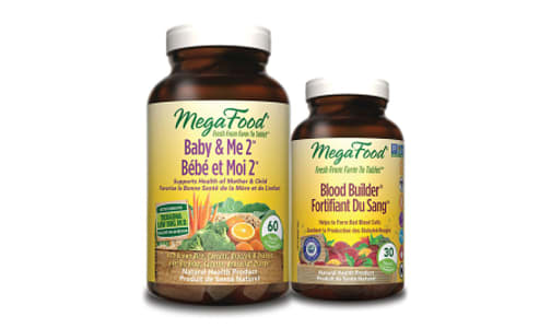 Baby & Me 2 Postnatal (60 tabs) with Free Blood Builder (30 tabs)- Code#: VT2615