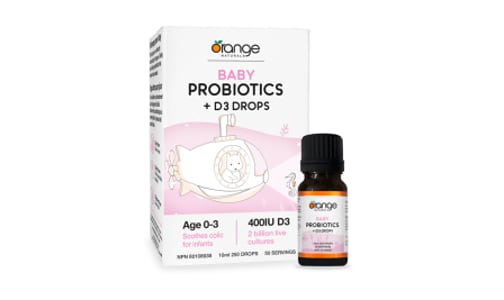 Baby Probiotics & D3 Drops- Code#: VT2621