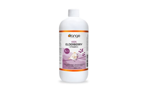 Kids Elderberry & Vitamin C Liquid- Code#: VT2632