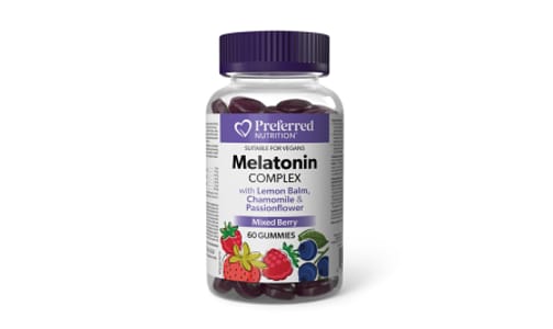 Melatonin Complex Gummies- Code#: VT2656