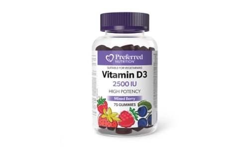 Vitamin D3 Gummies 2500IU- Code#: VT2665