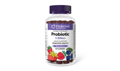 Probiotic 5 Billion Gummies- Code#: VT2682