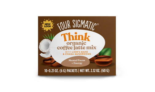 Organic Coffee Latte Mix - THINK With Lion's Mane- Code#: VT2712