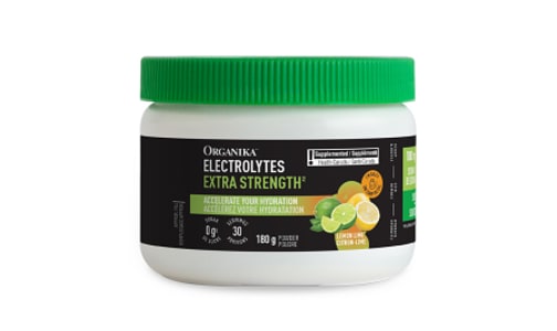 Electrolytes Extra Strength Lemon Lime- Code#: VT2743