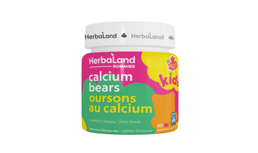 Kids Calcium Gummy Bears- Code#: VT2786