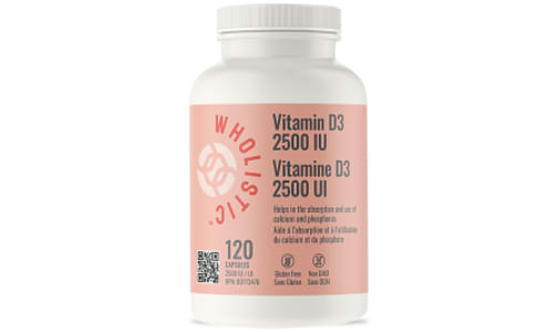 Vitamin D3 2500IU- Code#: VT3944
