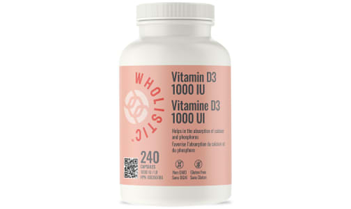 Vitamin D3 1000IU- Code#: VT3945