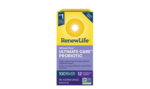 Ultimate Flora Ultimate Care Probiotic 100 Billion, Shelf Stable- Code#: VT3980