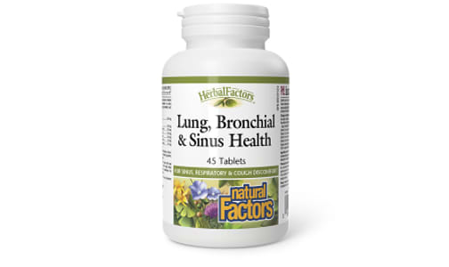 Lung, Bronchial & Sinus HerbalFactors- Code#: VT3992