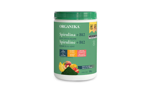 Organic Spirulina + Vitamin B12- Code#: VT4005