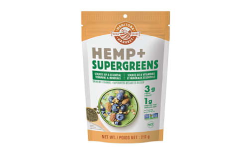 Hemp+ Supergreens Protein Powder- Code#: VT4011