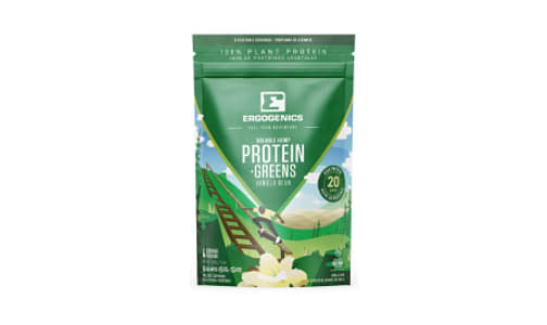 Organic Plant Protein + Greens Powder - Vanilla- Code#: VT4014