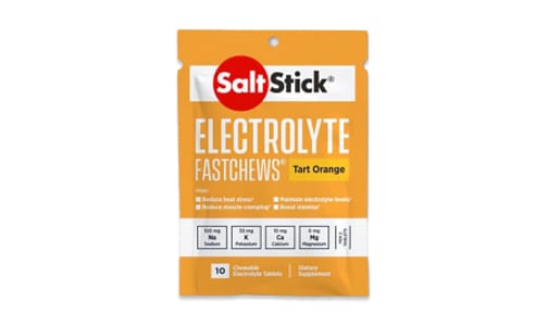SaltStick FastChews Orange Electrolyte- Code#: VT4025