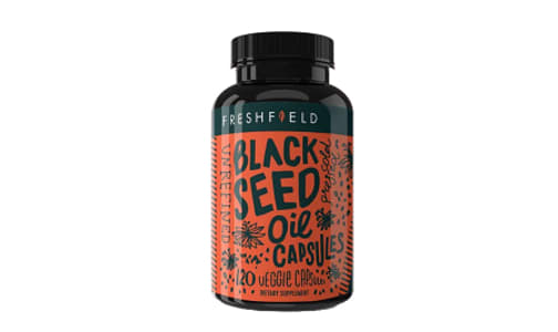 Black Seed Oil Capsules- Code#: VT4078