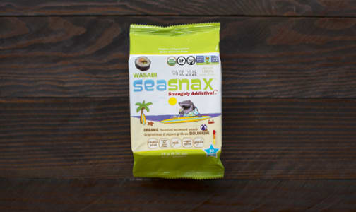 Organic Big Grab & Go Seaweed Snack Wasabi- Code#: SN1860