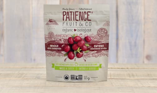 Organic Whole & Juicy Cranberries- Code#: SN9553