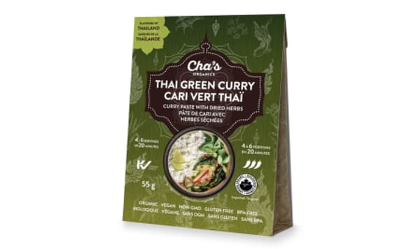 Organic Thai Green Curry Paste with Dried Herbs