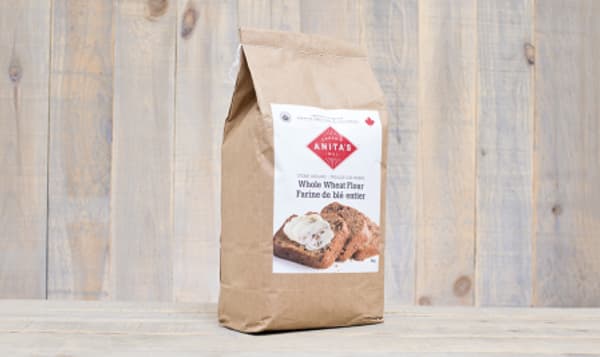 Organic Stoneground Whole Wheat Flour - Fine