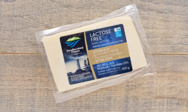 Lactose Free Extra Old White Cheddar