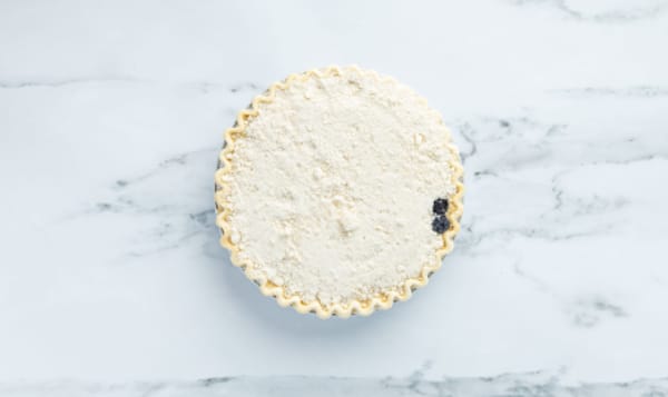 Blueberry Goat Cheese Crumble Pie 9  (Frozen)