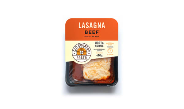 Beef Lasagna - Heat & Serve