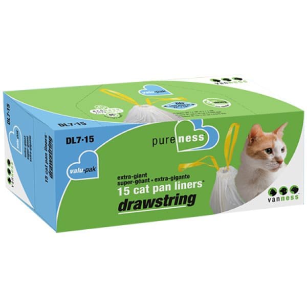 Drawstring Litter Pan Liners - Extra Giant